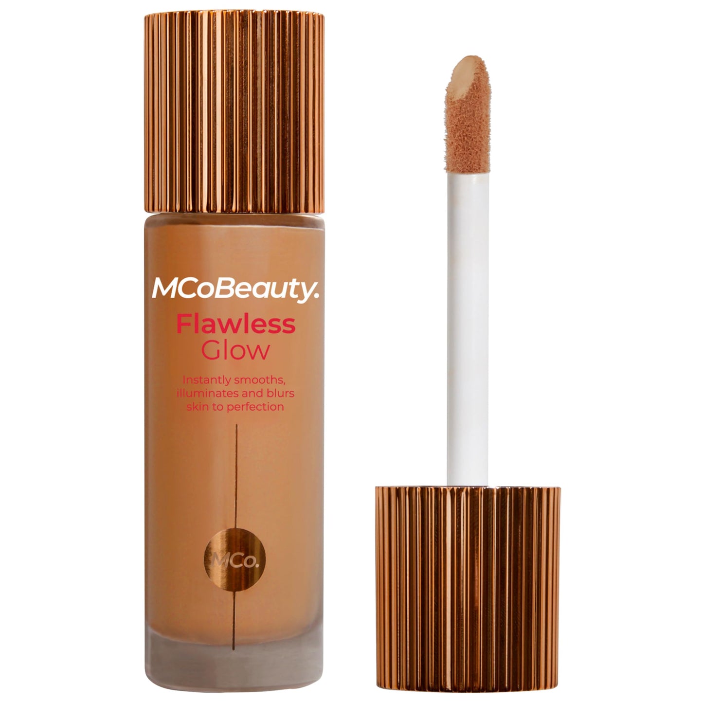 MCoBeauty Flawless Glow Luminous Skin Filter, 4 Medium, Healthy Glow with Natural Radiance, Vegan, Cruelty Free Cosmetics