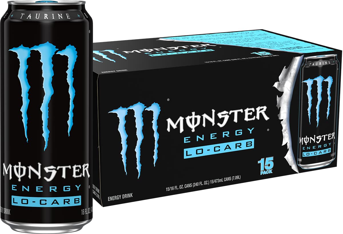 Monster Energy Java Monster Mean Bean, Coffee + Energy Drink, 15 Ounce | Pack of 12