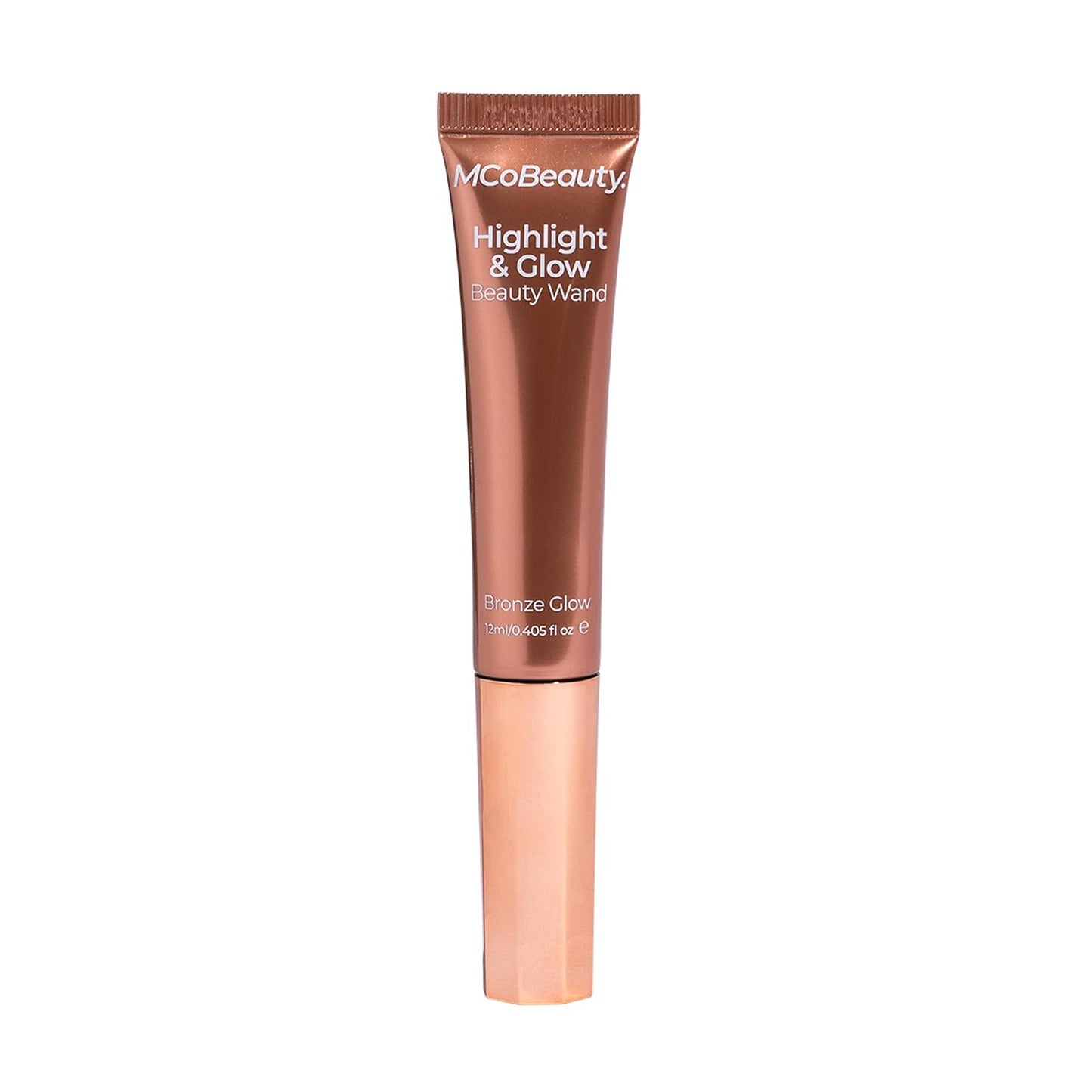 MCoBeauty Highlight & Glow Beauty Wand, Peach Glow & Bronze Glow Bundle (Pack of 2), Vegan, Cruelty Free Cosmetics