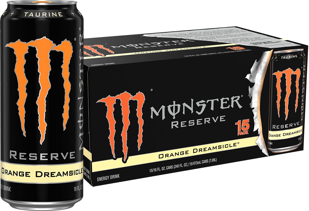 Monster Energy Java Monster Mean Bean, Coffee + Energy Drink, 15 Ounce | Pack of 12