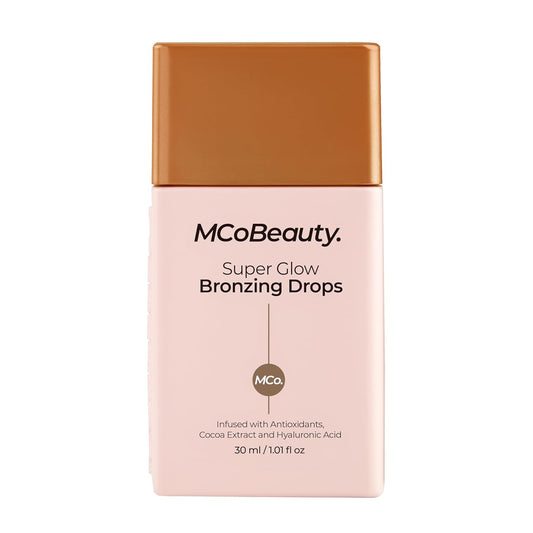 MCoBeauty Super Glow Bronzing Drops, Sun-Kissed Glow for Hydrated Radiance, Vegan, Cruelty Free Cosmetics