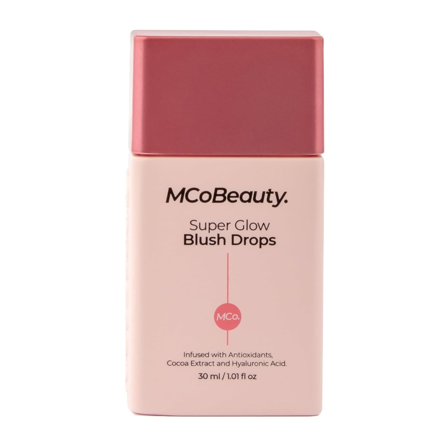 MCoBeauty Instant Glow Flash Primer, Super Glow Blush Drop, Fragrance Mist 1 & 6 Piece Make up Brush Essential Set Bundle (Pack of 4) Vegan, Cruelty Free Cosmetics