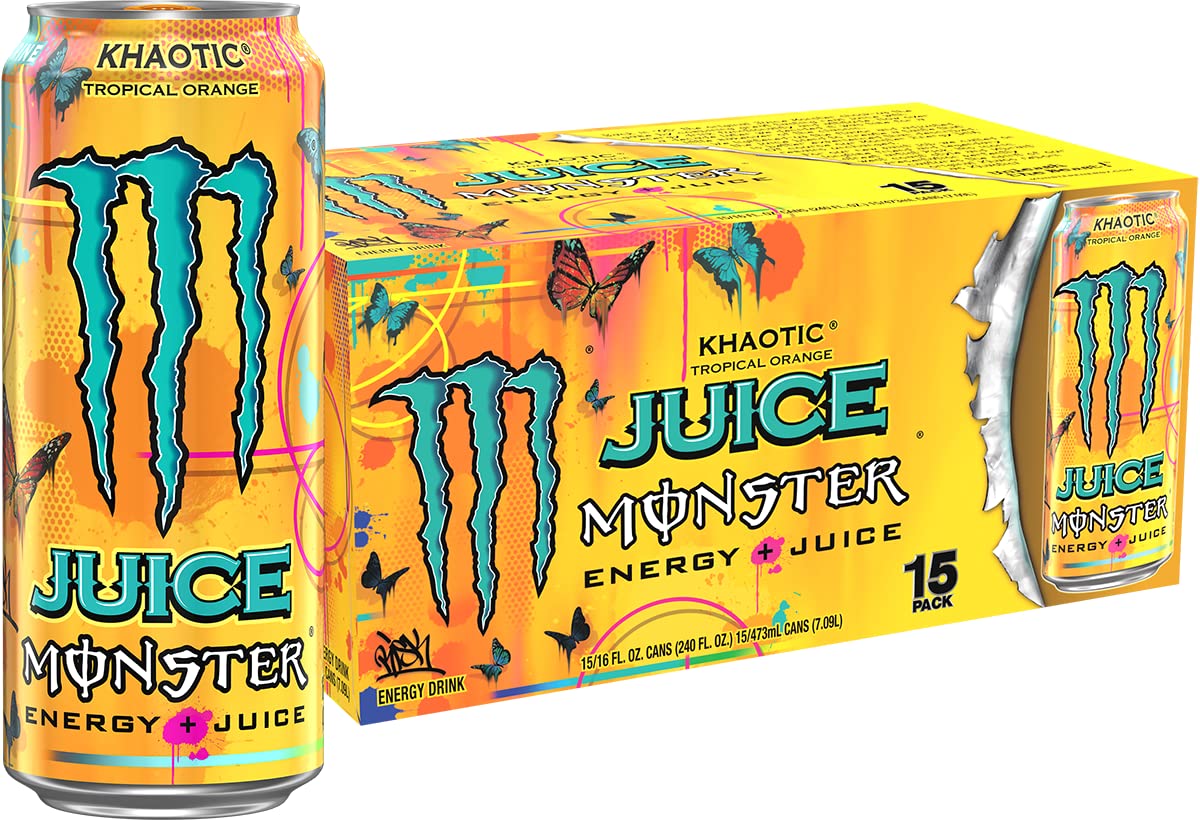 Monster Energy Java Monster Mean Bean, Coffee + Energy Drink, 15 Ounce | Pack of 12