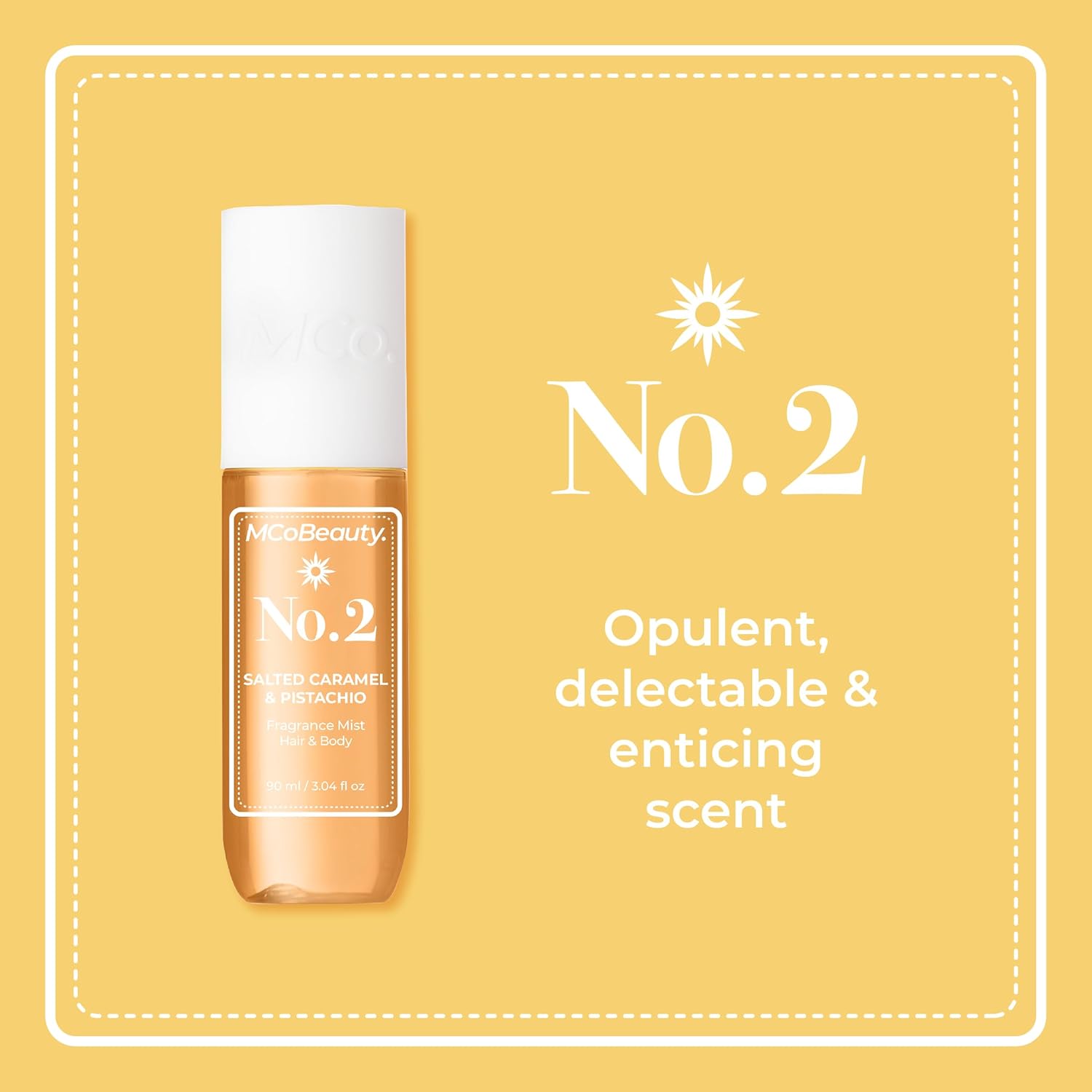 MCoBeauty Fragrance Mist, Full Set, Scent for Day or Night, Vegan, Cruelty Free, Pack of 4