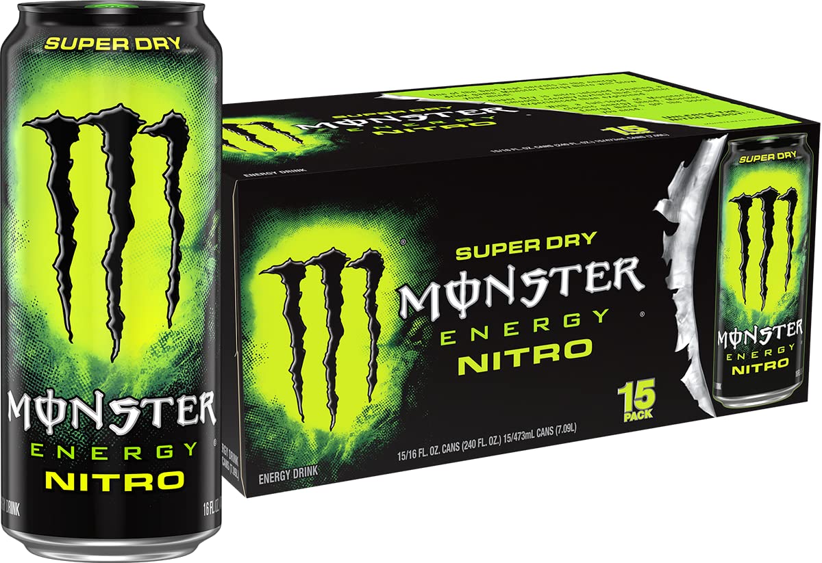 Monster Energy Java Monster Mean Bean, Coffee + Energy Drink, 15 Ounce | Pack of 12