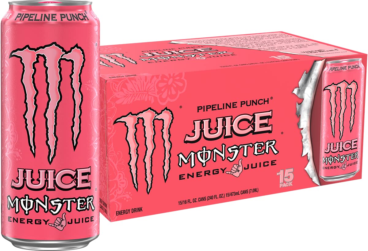 Monster Energy Java Monster Mean Bean, Coffee + Energy Drink, 15 Ounce | Pack of 12