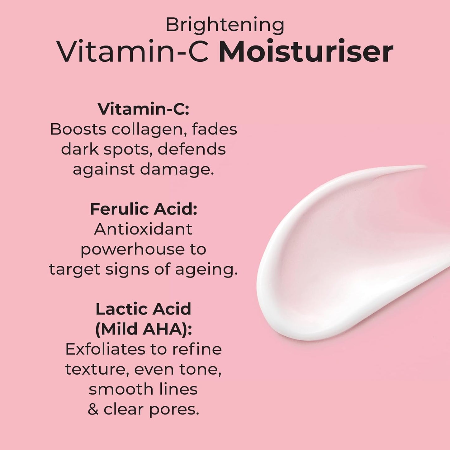 MCoBeauty Hydrate Balancing Hyaluronic Cream Cleanser, Glow Brightening Vitamin-C Eye Cream Vitamin C Facial Wipes Bundle (Pack of 3) Vegan, Cruelty Free Cosmetics