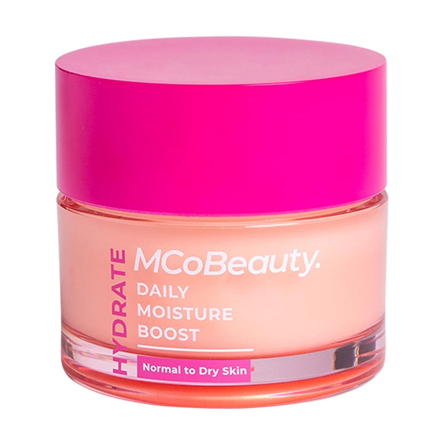 MCoBeauty Hydrate Daily Moisture Boost & Hydrating Day And Night Face Moisturizer Bundle (Pack of 2) Vegan, Cruelty Free Cosmetics