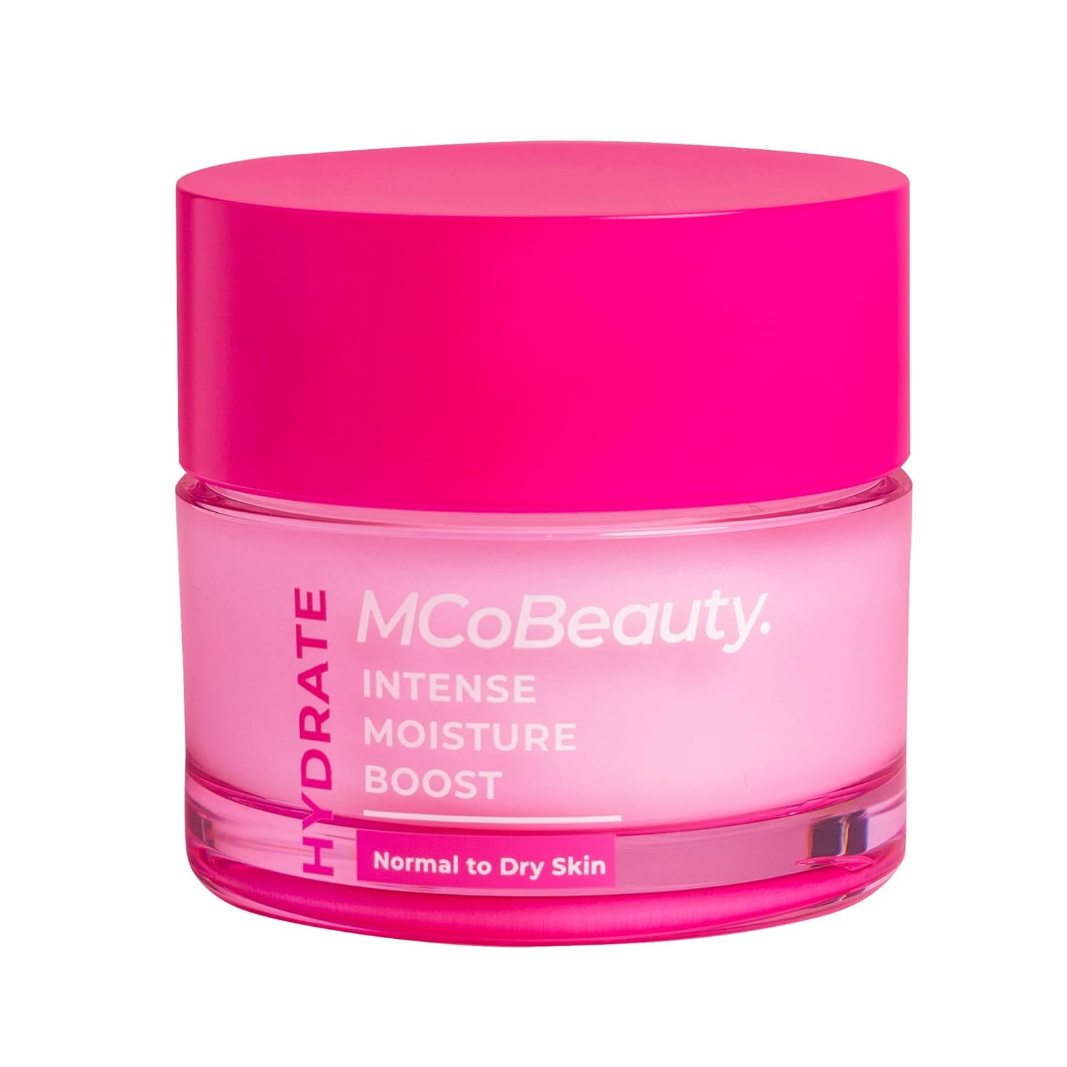 MCoBeauty Hydrate Intense Moisture Boost & Hydrate Moisture Boost Overnight Mask (Pack of 2), Vegan, Cruelty Free Cosmetics