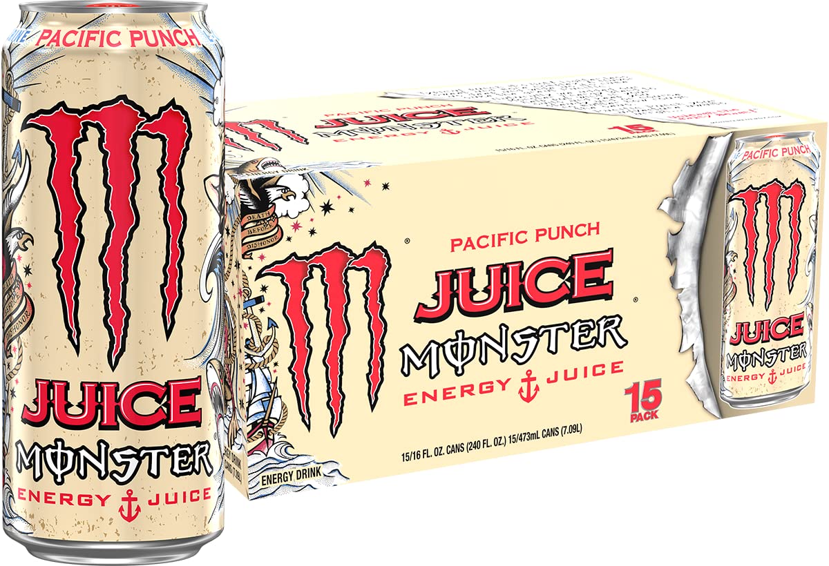Monster Energy Java Monster Mean Bean, Coffee + Energy Drink, 15 Ounce | Pack of 12