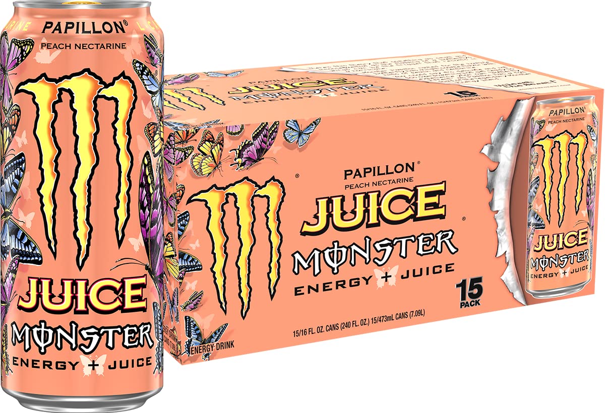 Monster Energy Java Monster Mean Bean, Coffee + Energy Drink, 15 Ounce | Pack of 12