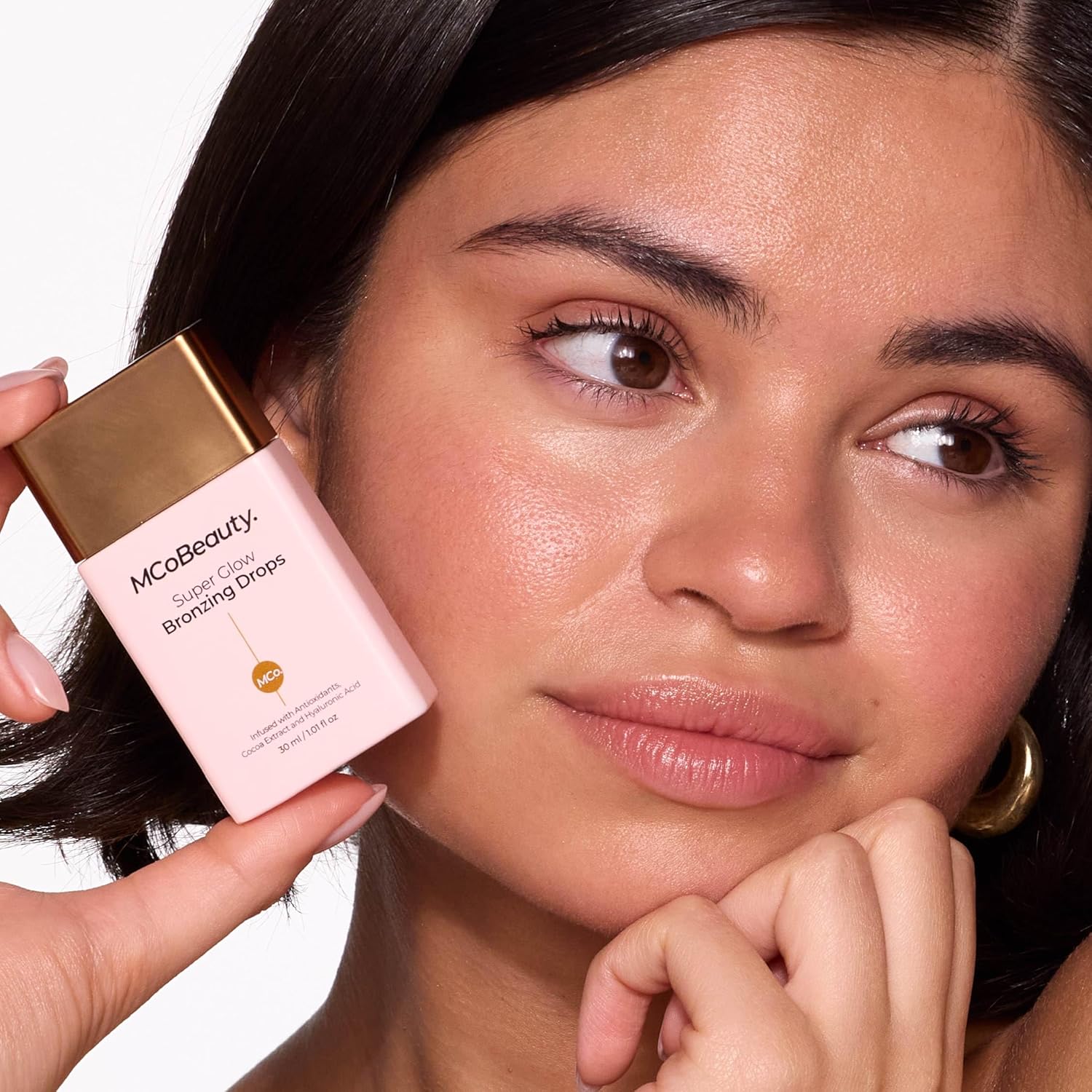MCoBeauty Super Glow Bronzing Drops, Sun-Kissed Glow for Hydrated Radiance, Vegan, Cruelty Free Cosmetics
